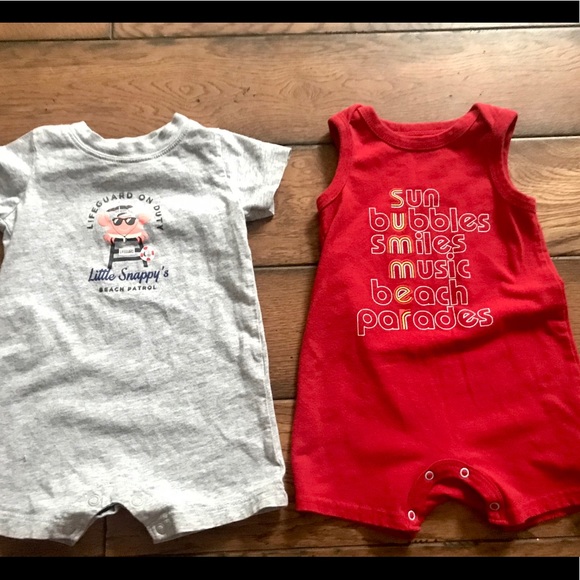 Baby boy 6 month onesies - Picture 3 of 4